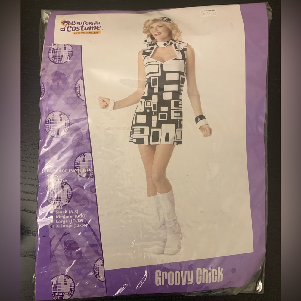 “Groovy Chick” WMS Costume (XL/12-14)